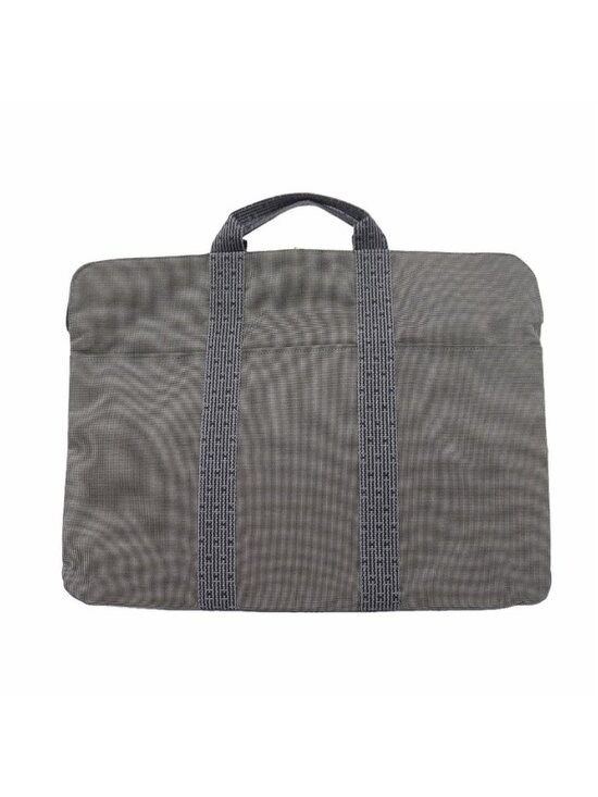Hermes Handbags - Hermes Briefcase Her Line Flat Big Nylon Gray Silver